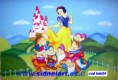 Lindo Painel Branca de Neve e os Sete Anões